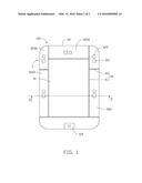 DISPLAY DEVICE WITH SOUND GENERATION REGIONS HAVING DIFFERENT AREAS diagram and image