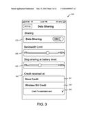NETWORK BANDWIDTH SHARING FOR SMALL MOBILE DEVICES diagram and image
