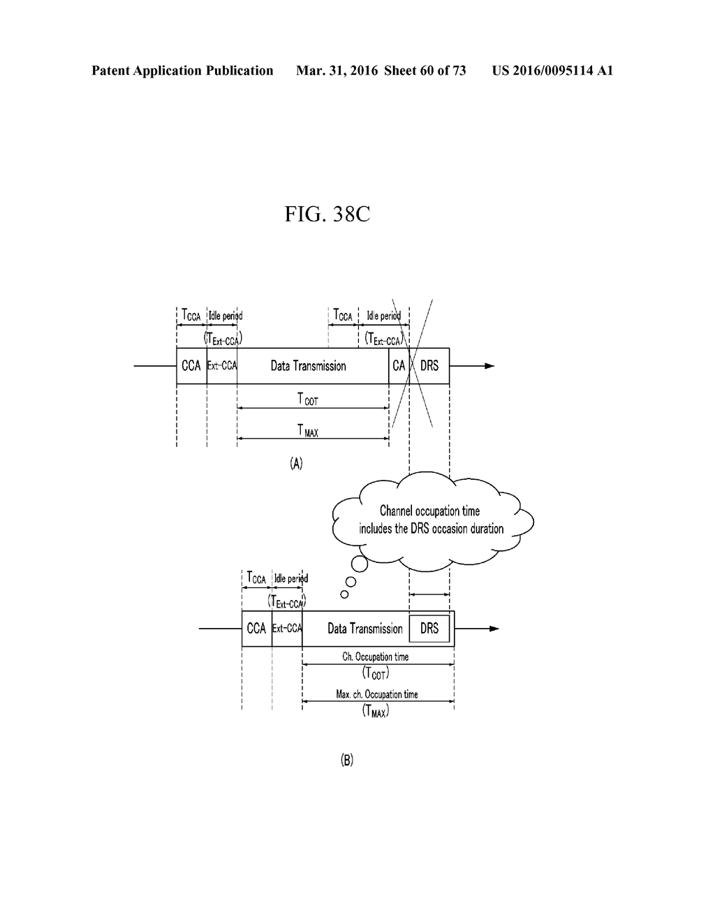 METHOD AND APPARATUS FOR MANAGING ALLOCATION AND USAGE OF RADIO RESOURCE,     METHOD AND APPARATUS FOR TRANSMITTING DATA THROUGH UNLICENSED BAND     CHANNEL, AND METHOD AND APPARATUS FOR MANAGING ACCESS OF RADIO RESOURCE - diagram, schematic, and image 61