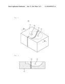 Chip Substrate Comprising Cavity with Curved Surfaces diagram and image