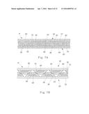 DISPOSABLE ABSORBENT ARTICLE WITH SEALED ABSORBENT CORE WITH SUBSTANTIALLY     CONTINUOUSLY DISTRIBUTED ABSORBENT PARTICULATE POLYMER MATERIAL diagram and image