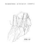 Patient Transport Device with Strap Concealment Apparatus and     Corresponding Methods diagram and image