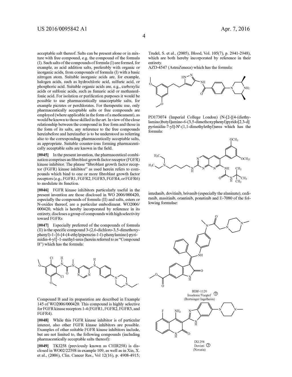 COMBINATION THERAPY CONTAINING A PI3K-ALPHA INHIBITOR AND FGFR KINASE     INHIBITOR FOR TREATING CANCER - diagram, schematic, and image 11