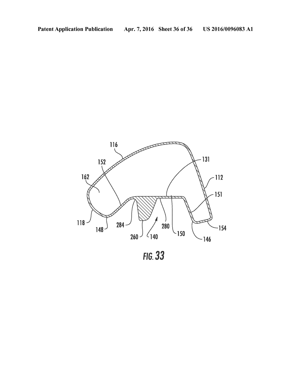 GOLF CLUB HEAD OR OTHER BALL STRIKING DEVICE HAVING IMPACT-INFLUENCING     BODY FEATURES - diagram, schematic, and image 37