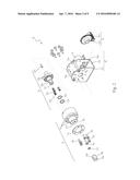 ROTATABLE SPRAY HEAD, MULTI-MATERIAL SPRAYING APPARATUS USING THEREOF, AND     METHOD FOR SPRAYING MULTIPLE MATERIALS diagram and image