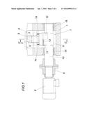 FORGING APPARATUS WITH FORGING RAMS GUIDED IN THE DIRECTION OF STROKE AND     ACCOMMODATING FORGING TOOLS diagram and image