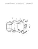 REMOVABLE CALF SUPPORT FOR A CHILD SAFETY SEAT diagram and image