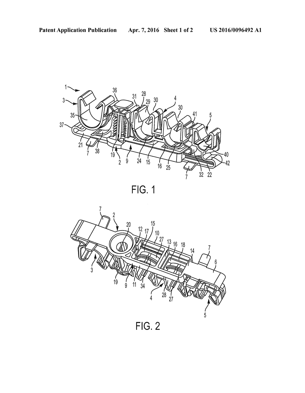 PLASTIC HOLDER FOR ANTI-VIBRATION FASTENING AN ELONGATED OBJECT - diagram, schematic, and image 02