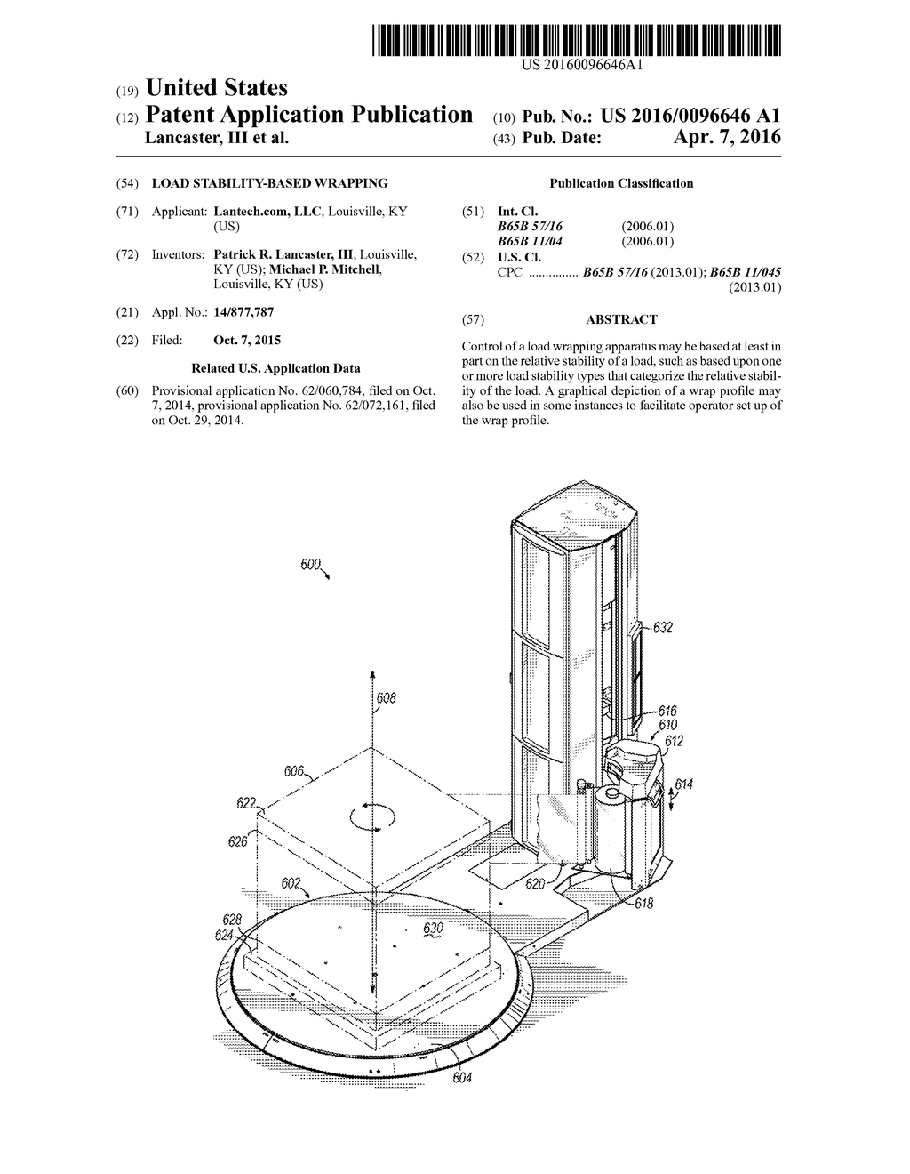 Load Stability-Based Wrapping - diagram, schematic, and image 01