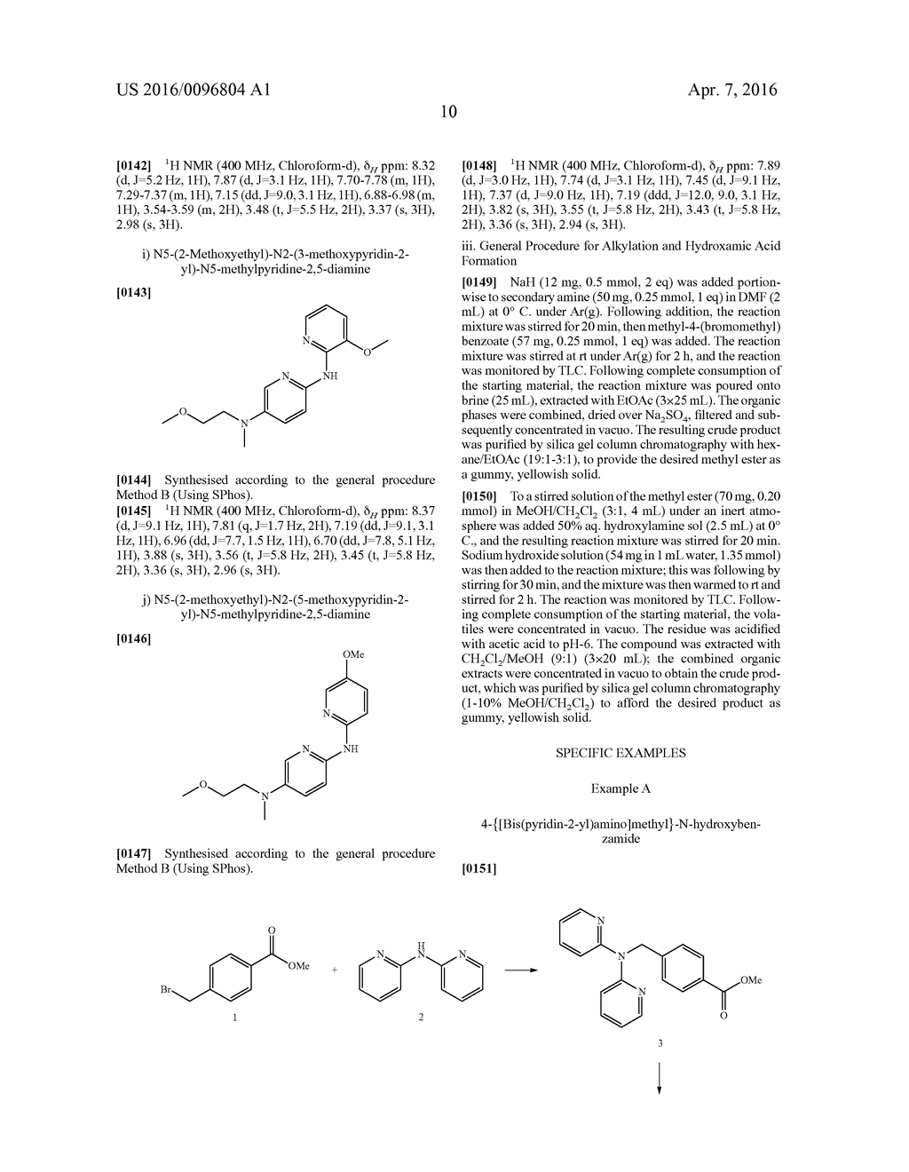 NOVEL HISTONE DEACETYLASE INHIBITORS - diagram, schematic, and image 11