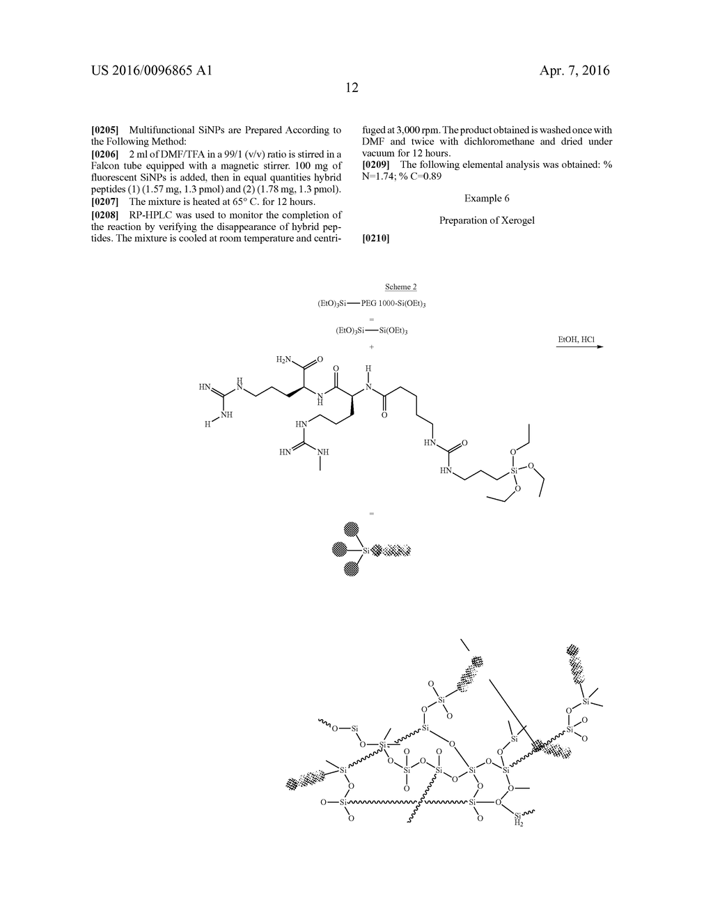 Peptide-Silica Hybrid Materials - diagram, schematic, and image 16