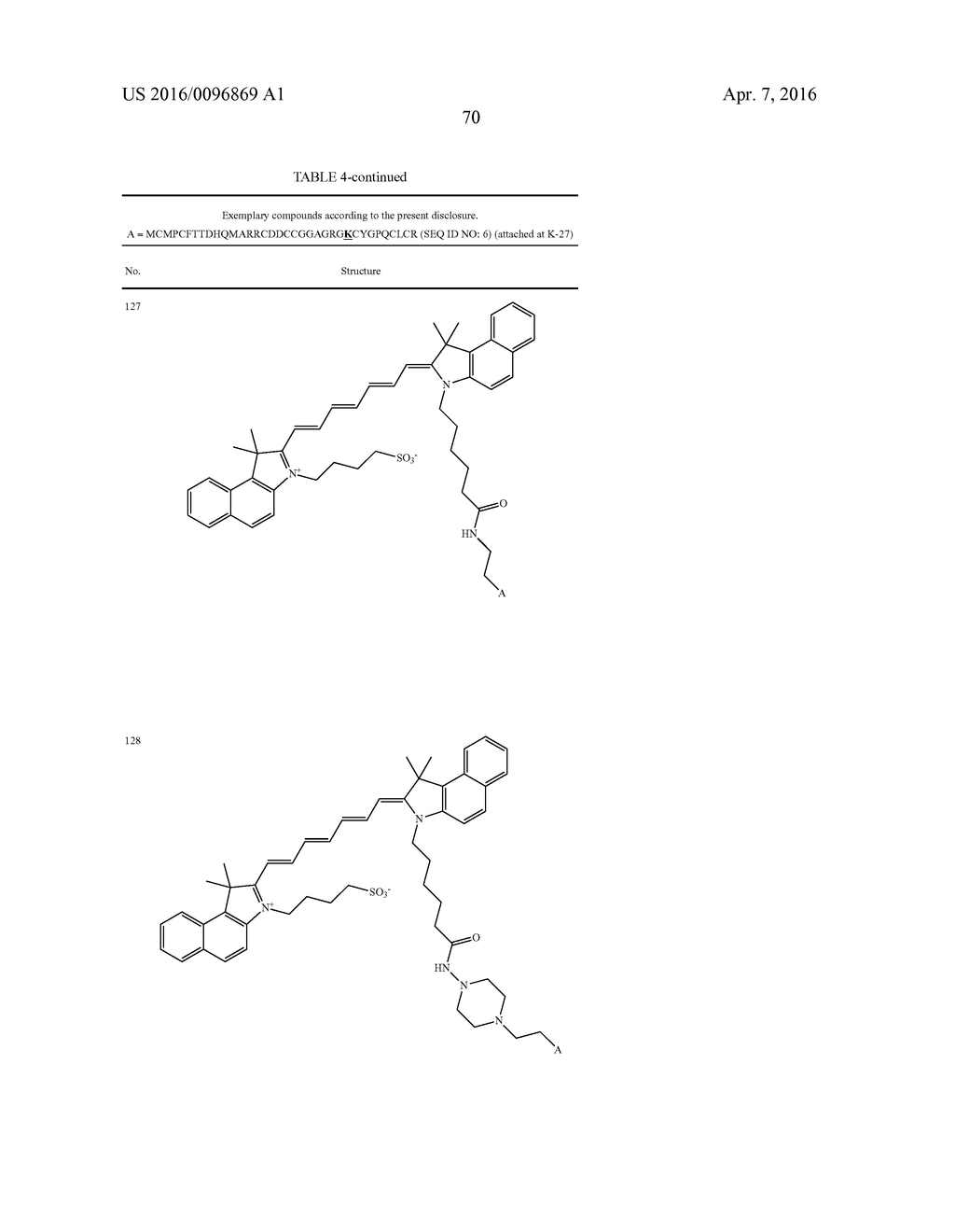 CHLOROTOXIN CONJUGATES AND METHODS OF USE THEREOF - diagram, schematic, and image 111