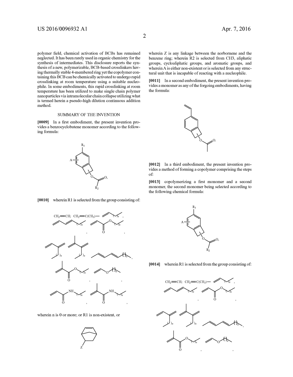 ROOM TEMPERATURE POLYMER CROSSLINKING USING 1-FUNCTIONALIZED     BENZOCYCLOBUTENE - diagram, schematic, and image 08