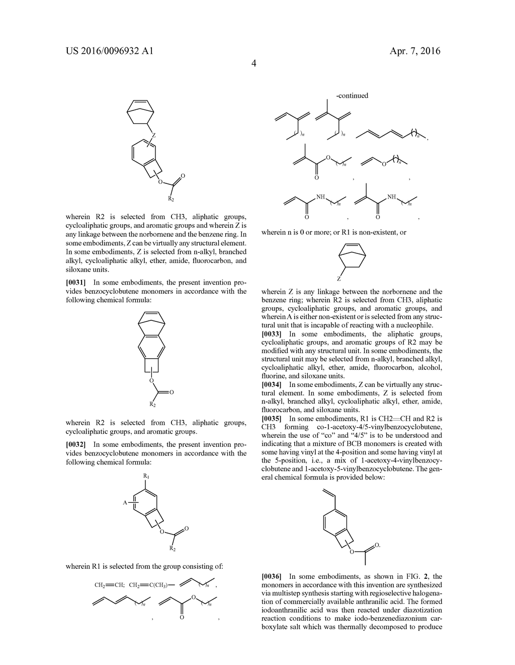 ROOM TEMPERATURE POLYMER CROSSLINKING USING 1-FUNCTIONALIZED     BENZOCYCLOBUTENE - diagram, schematic, and image 10