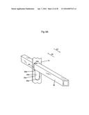 METHOD AND APPARATUS FOR CONSTRUCTION WHEN VERTICAL AND HORIZONTAL MEMBERS     ARE USED diagram and image