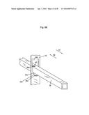 METHOD AND APPARATUS FOR CONSTRUCTION WHEN VERTICAL AND HORIZONTAL MEMBERS     ARE USED diagram and image