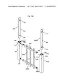 METHOD AND APPARATUS FOR CONSTRUCTION WHEN VERTICAL AND HORIZONTAL MEMBERS     ARE USED diagram and image