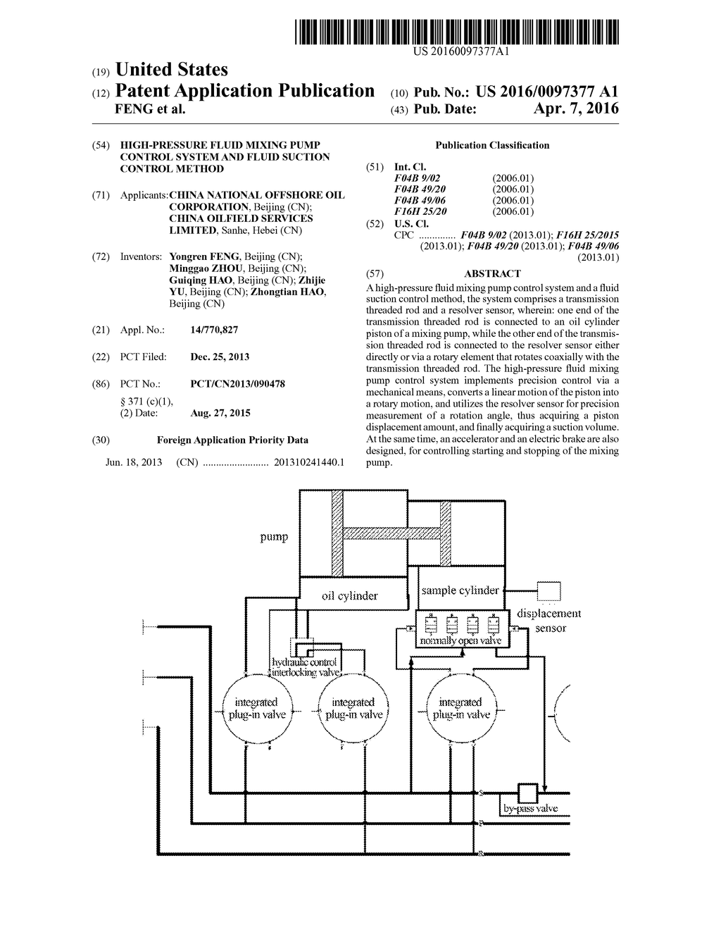 High-Pressure Fluid Mixing Pump Control System and Fluid Suction Control     Method - diagram, schematic, and image 01