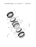 COMPRESSION COUPLING ASSEMBLY FOR SECURING CONDUITS TOGETHER diagram and image