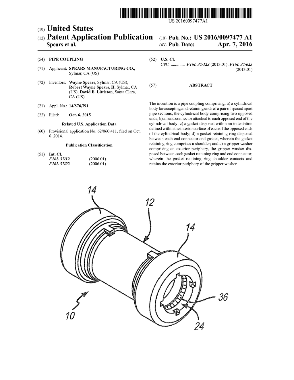 PIPE COUPLING - diagram, schematic, and image 01