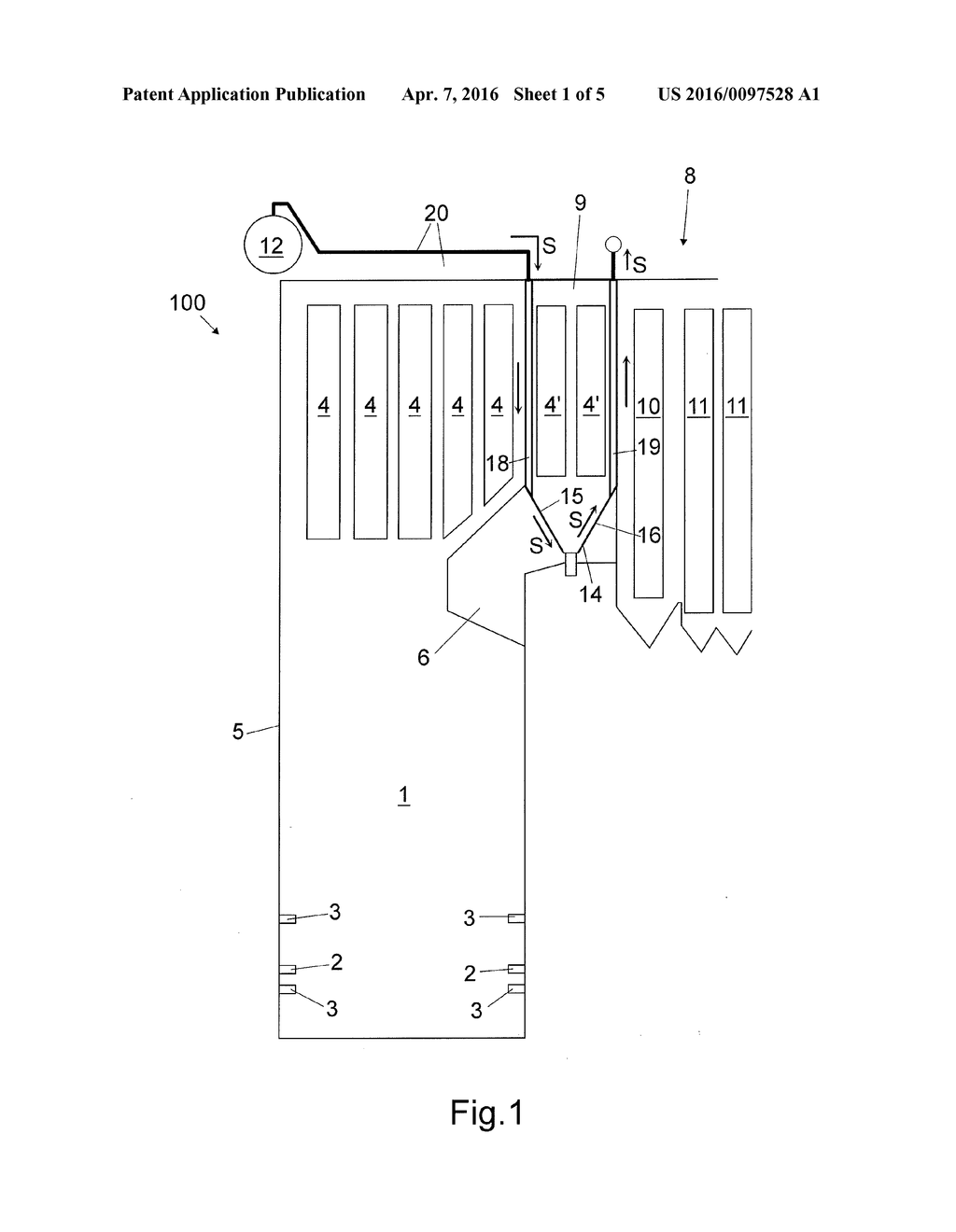 ARRANGEMENT AND METHOD IN SODA RECOVERY BOILER - diagram, schematic, and image 02