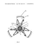 HEAT EXCHANGE SYSTEM USING AN EXTERNAL ROTOR MOTOR diagram and image