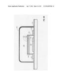 Microbolometer supported by glass substrate diagram and image