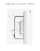 Microbolometer supported by glass substrate diagram and image