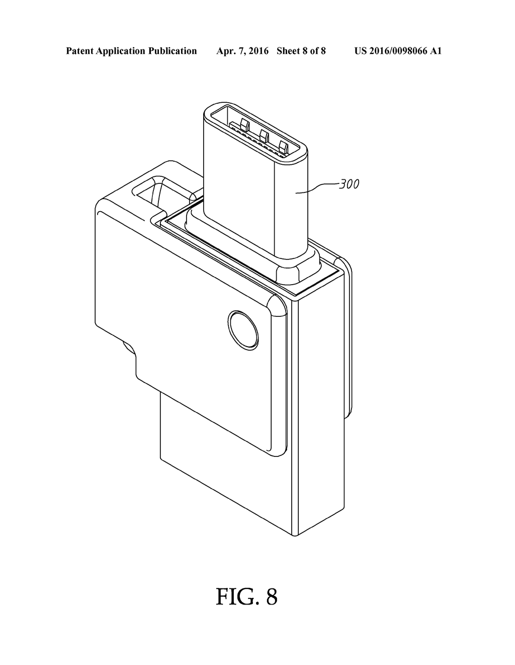 FLASH DRIVE WITH ATTACHED COVER - diagram, schematic, and image 09