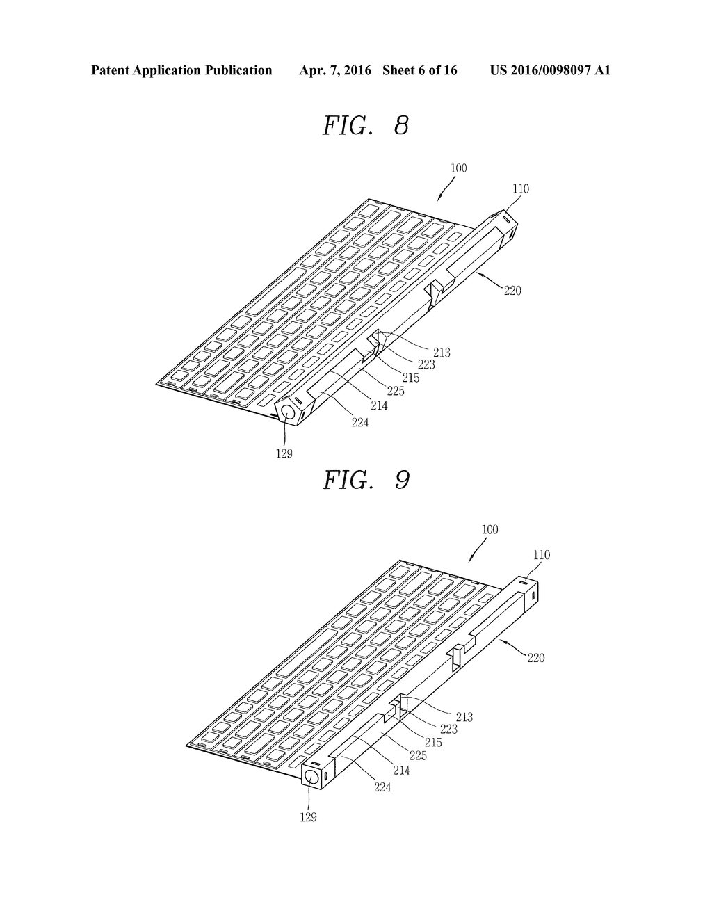 PORTABLE KEYBOARD AND SPEAKER ASSEMBLY - diagram, schematic, and image 07