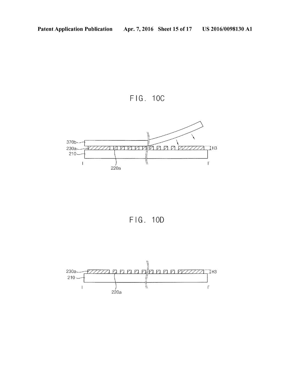 TOUCH SUBSTRATE, METHOD OF MANUFACTURING THE SAME AND DISPLAY DEVICE     HAVING THE SAME - diagram, schematic, and image 16