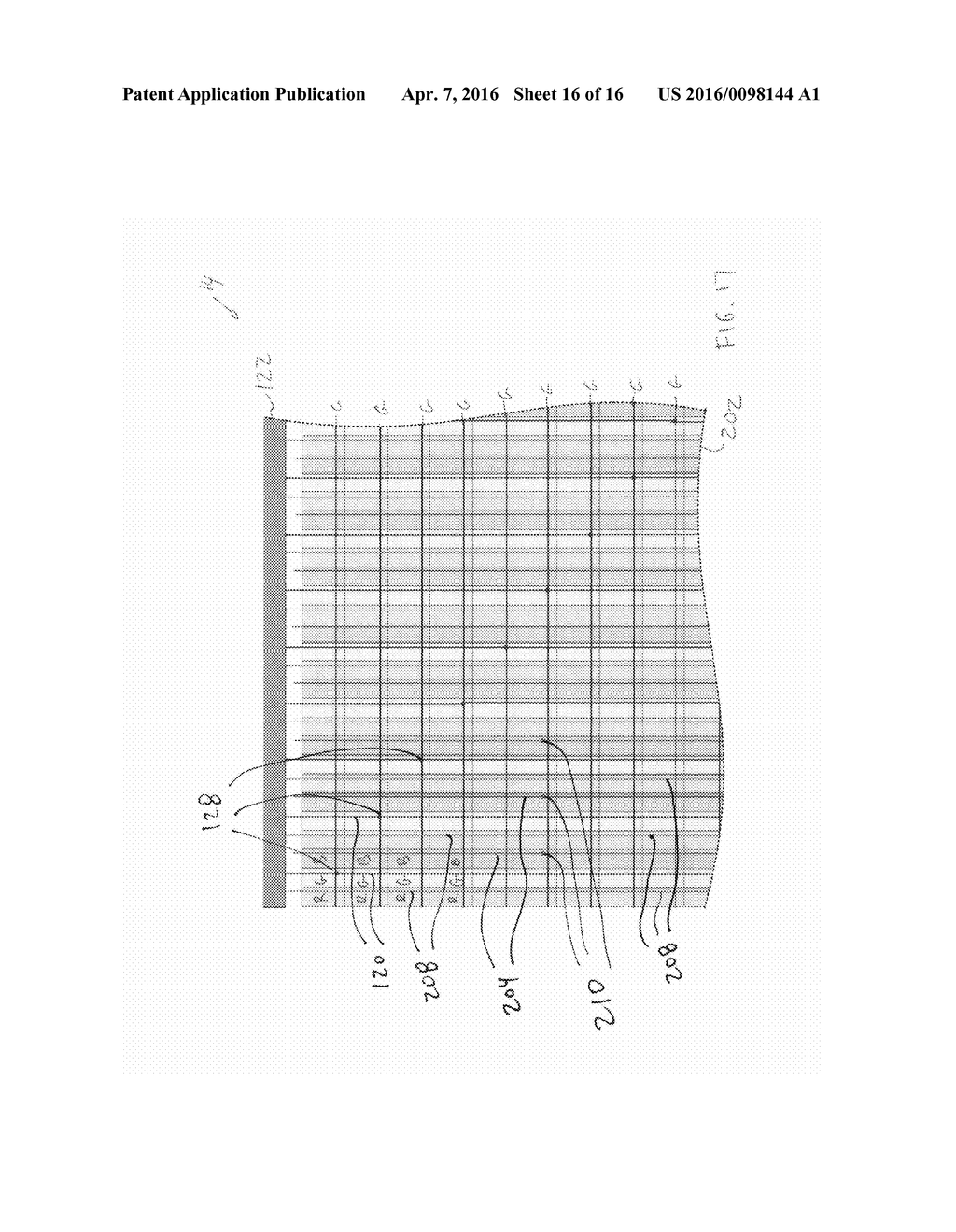 Display Having Vertical Gate Line Extensions and Touch Sensor - diagram, schematic, and image 17