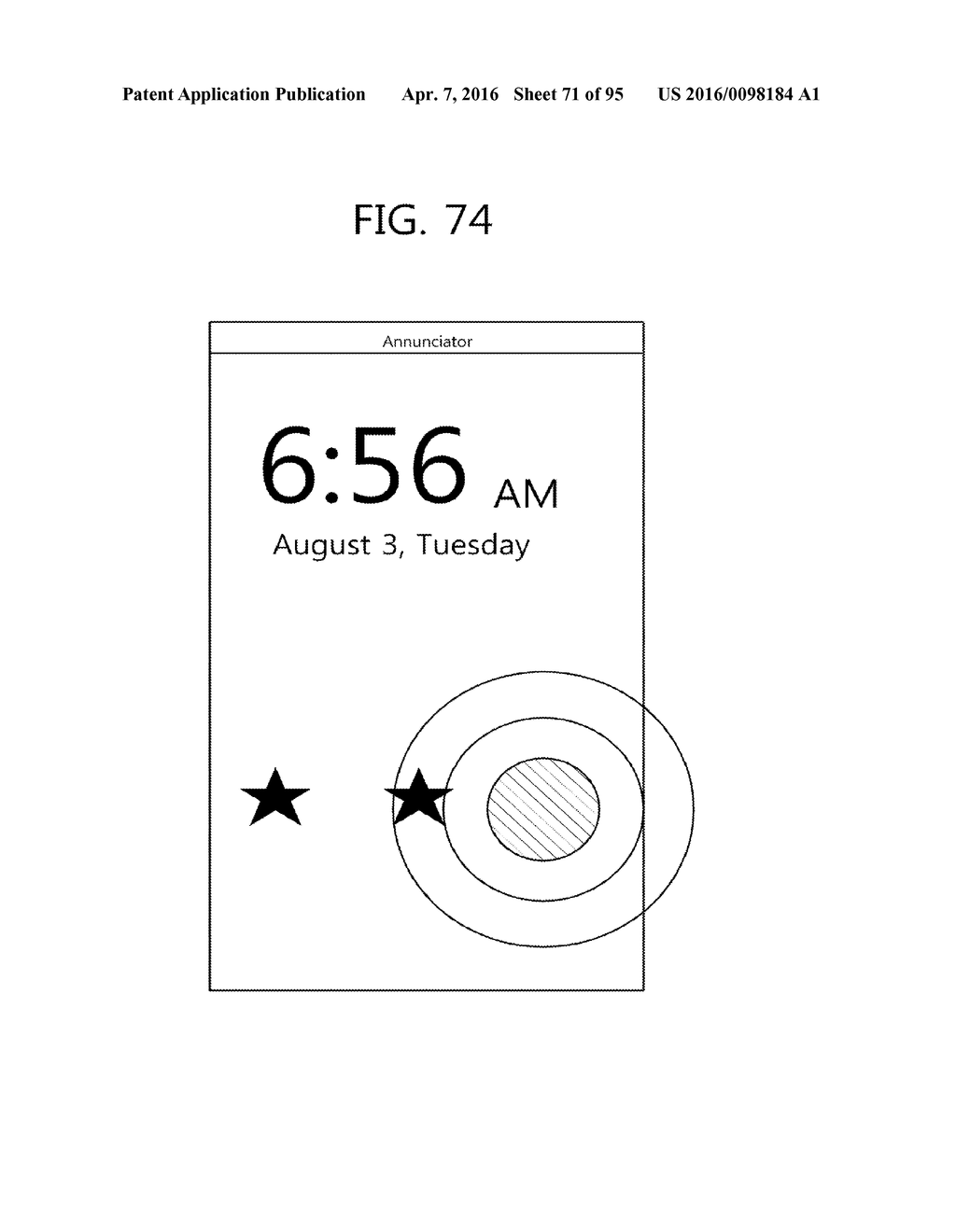 METHOD FOR PROVIDING A USER INTERFACE BASED ON TOUCH PRESSURE, AND     ELECTRONIC DEVICE USING SAME - diagram, schematic, and image 72