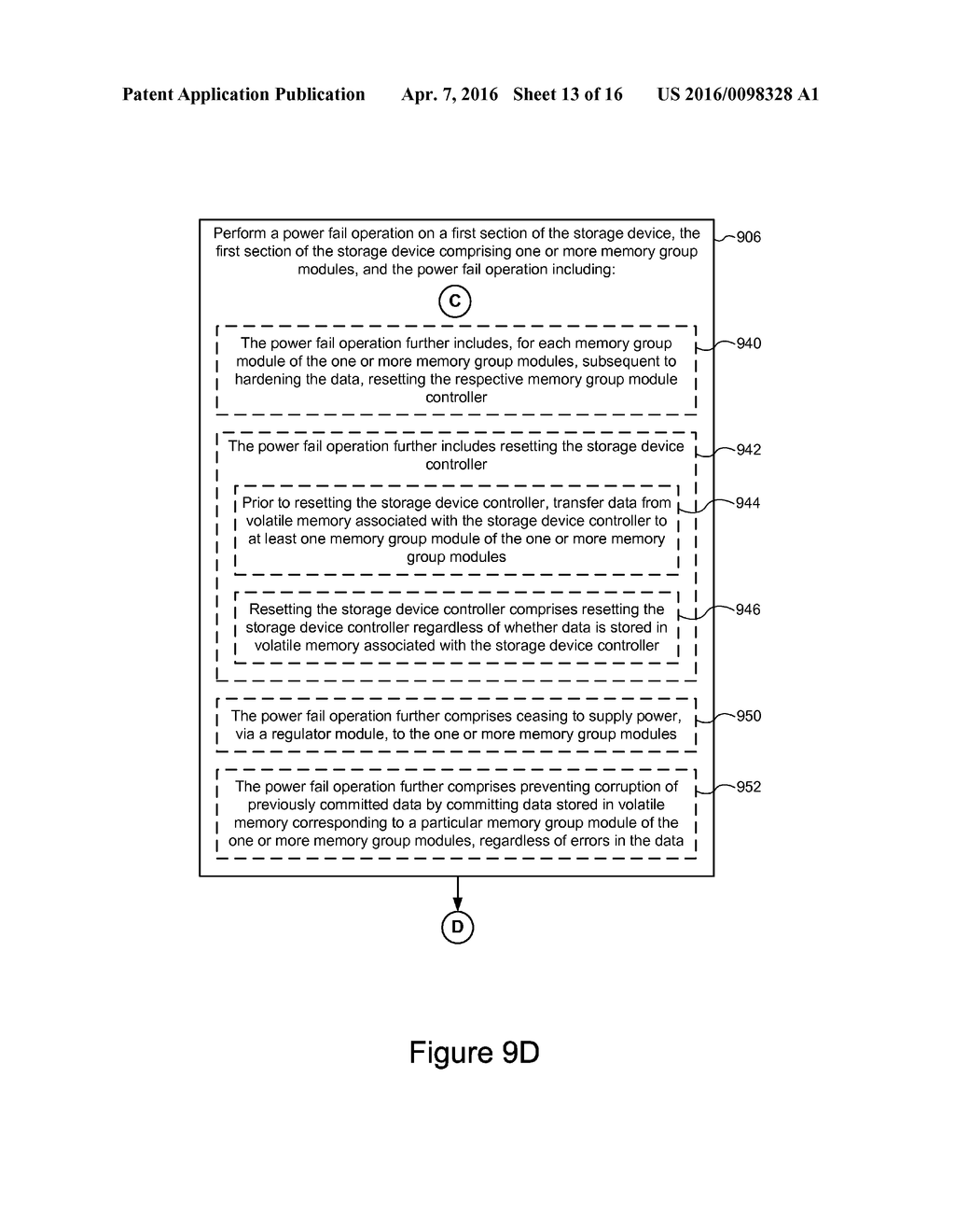 Method and Device for Distributing Holdup Energy to Memory Arrays - diagram, schematic, and image 14