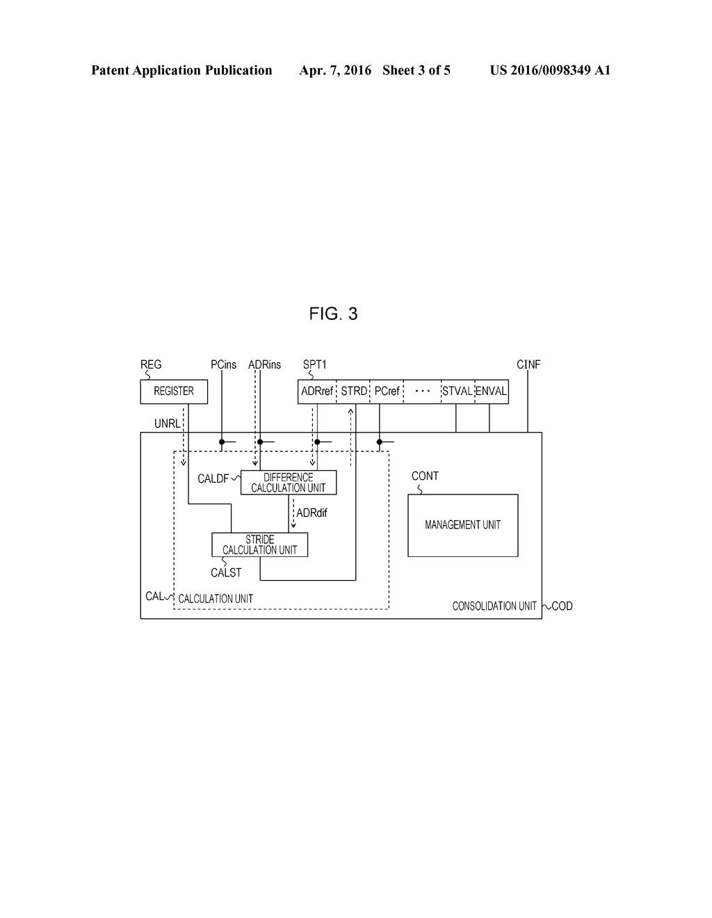 APPARATUS AND METHOD FOR CONSOLIDATING MEMORY ACCESS PREDICTION     INFORMATION TO PREFETCH CACHE MEMORY DATA - diagram, schematic, and image 04