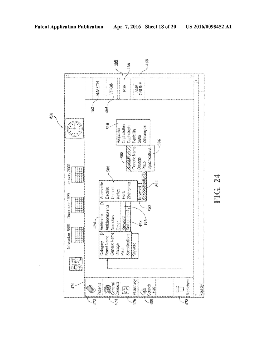 SEARCH-ON-THE-FLY/SORT-ON-THE-FLY SEARCH ENGINE FOR SEARCHING DATABASES - diagram, schematic, and image 19