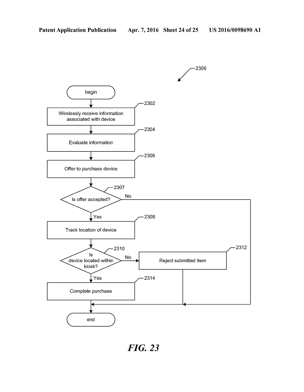 WIRELESS-ENABLED KIOSK FOR RECYCLING CONSUMER DEVICES - diagram, schematic, and image 25