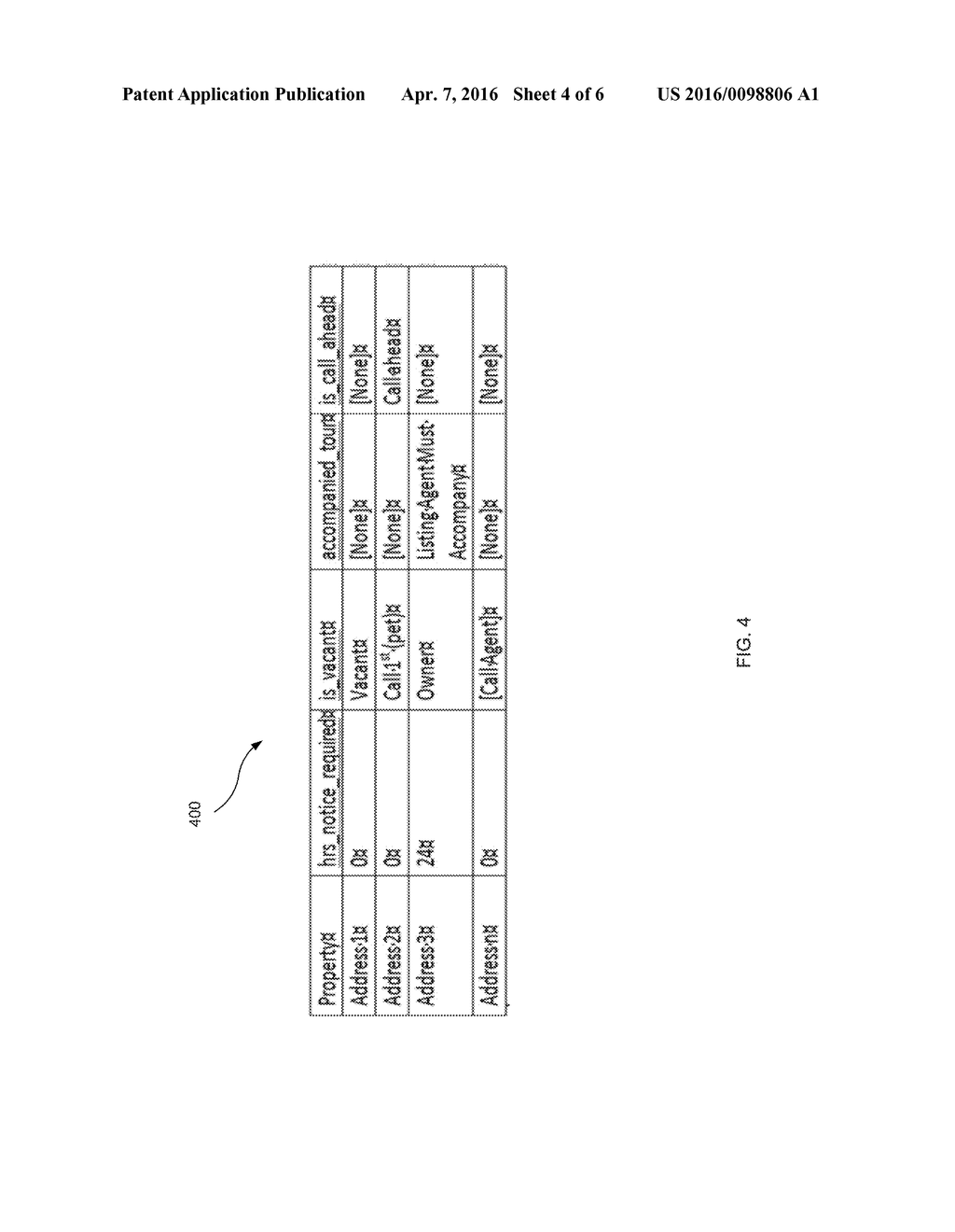 ONLINE SCHEDULING OF REAL ESTATE TOURS - diagram, schematic, and image 05