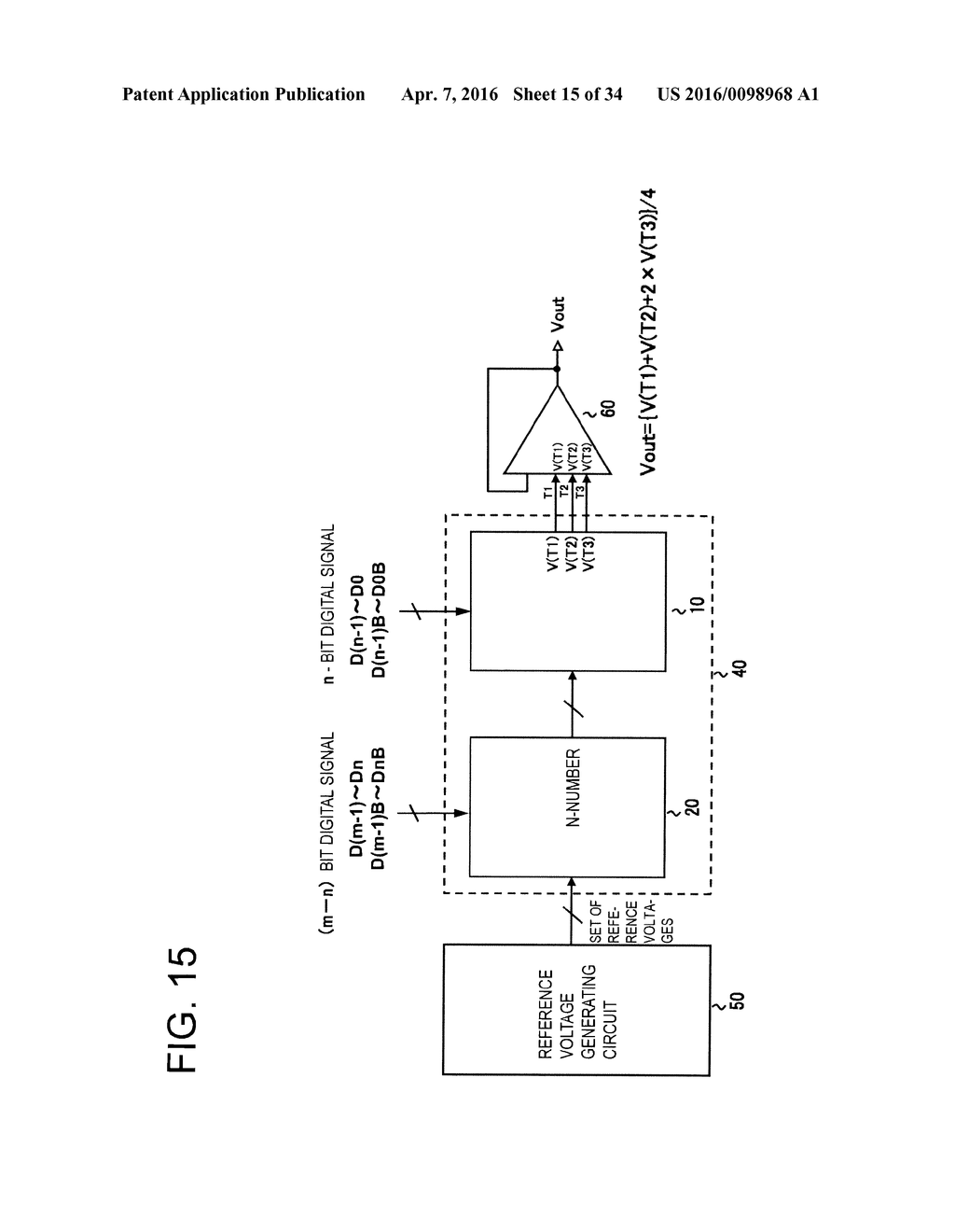 DIGITAL-TO-ANALOG-CONVERSION CIRCUIT AND DATA DRIVER FOR DISPLAY DEVICE - diagram, schematic, and image 16