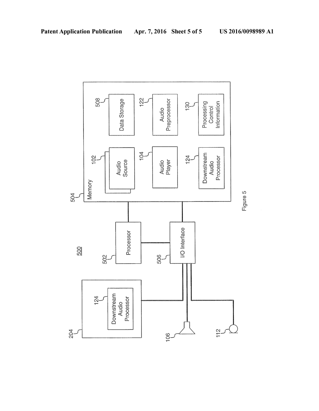 SYSTEM AND METHOD FOR PROCESSING AN AUDIO SIGNAL CAPTURED FROM A     MICROPHONE - diagram, schematic, and image 06