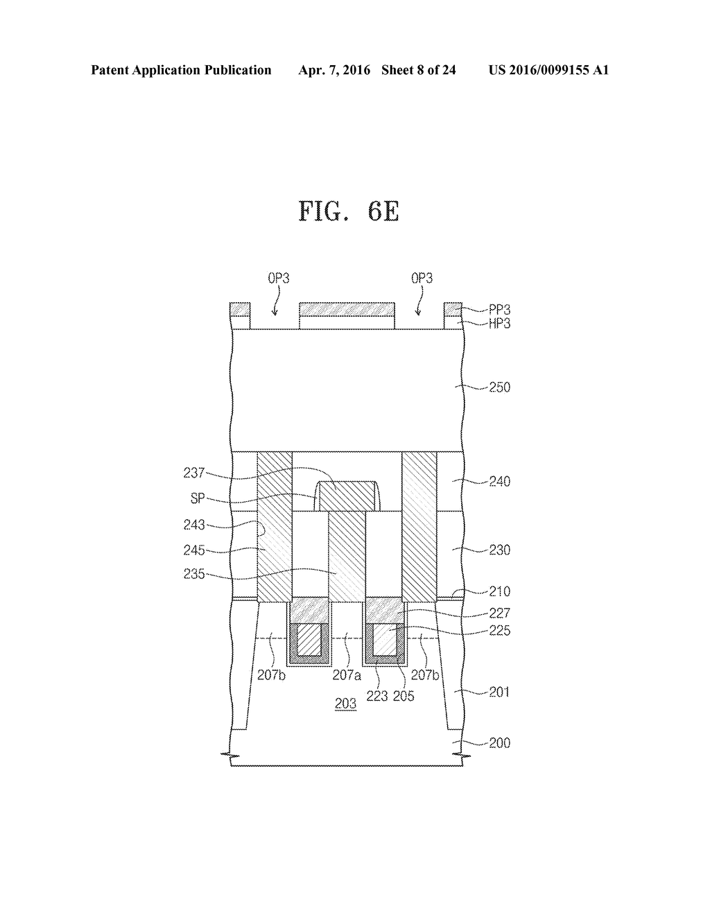 METHODS OF FORMING A HARD MASK LAYER AND OF FABRICATING A SEMICONDUCTOR     DEVICE USING THE SAME - diagram, schematic, and image 09