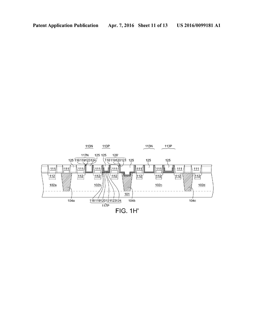 SEMICONDUCTOR DEVICE AND METHOD FOR FABRICATING THE SAME - diagram, schematic, and image 12