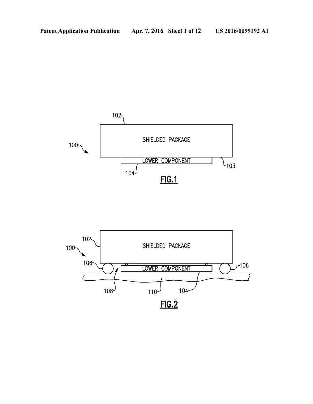 DUAL-SIDED RADIO-FREQUENCY PACKAGE HAVING BALL GRID ARRAY - diagram, schematic, and image 02