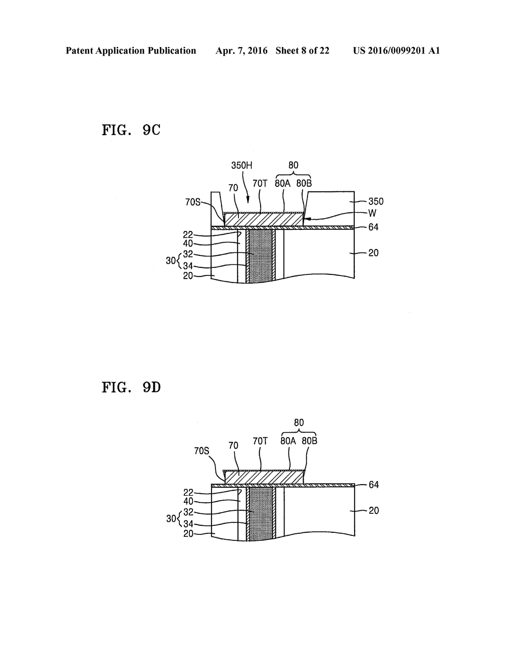 INTEGRATED CIRCUIT DEVICES HAVING THROUGH-SILICON VIAS AND METHODS OF     MANUFACTURING SUCH DEVICES - diagram, schematic, and image 09