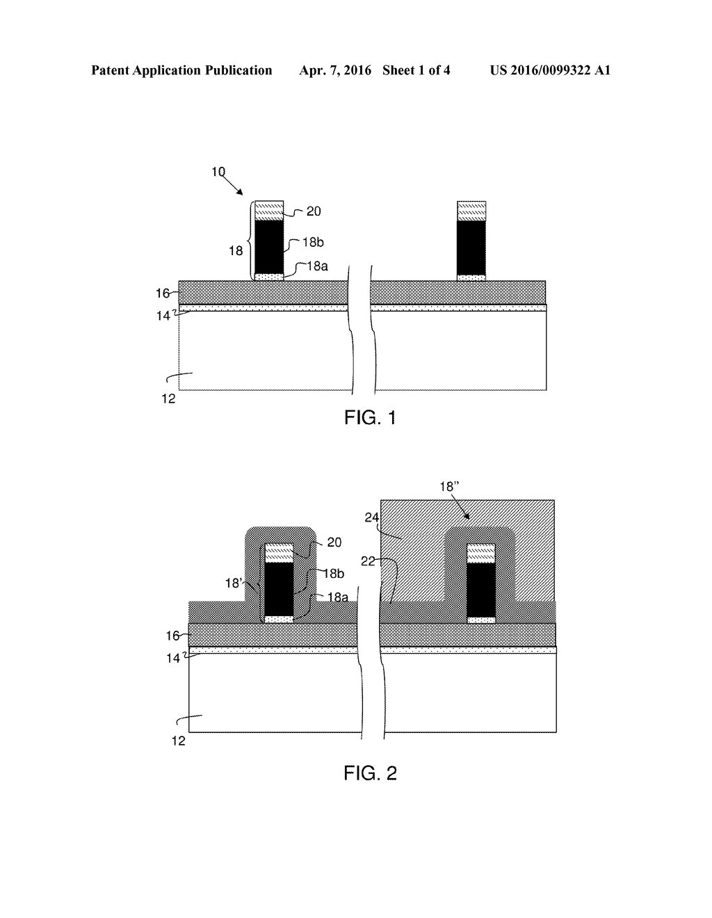 SEMICONDUCTOR DEVICES WITH SIDEWALL SPACERS OF EQUAL THICKNESS - diagram, schematic, and image 02