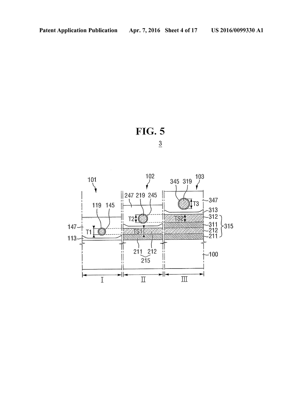 SEMICONDUCTOR DEVICE WITH NANOWIRES IN DIFFERENT REGIONS AT DIFFERENT     HEIGHTS - diagram, schematic, and image 05