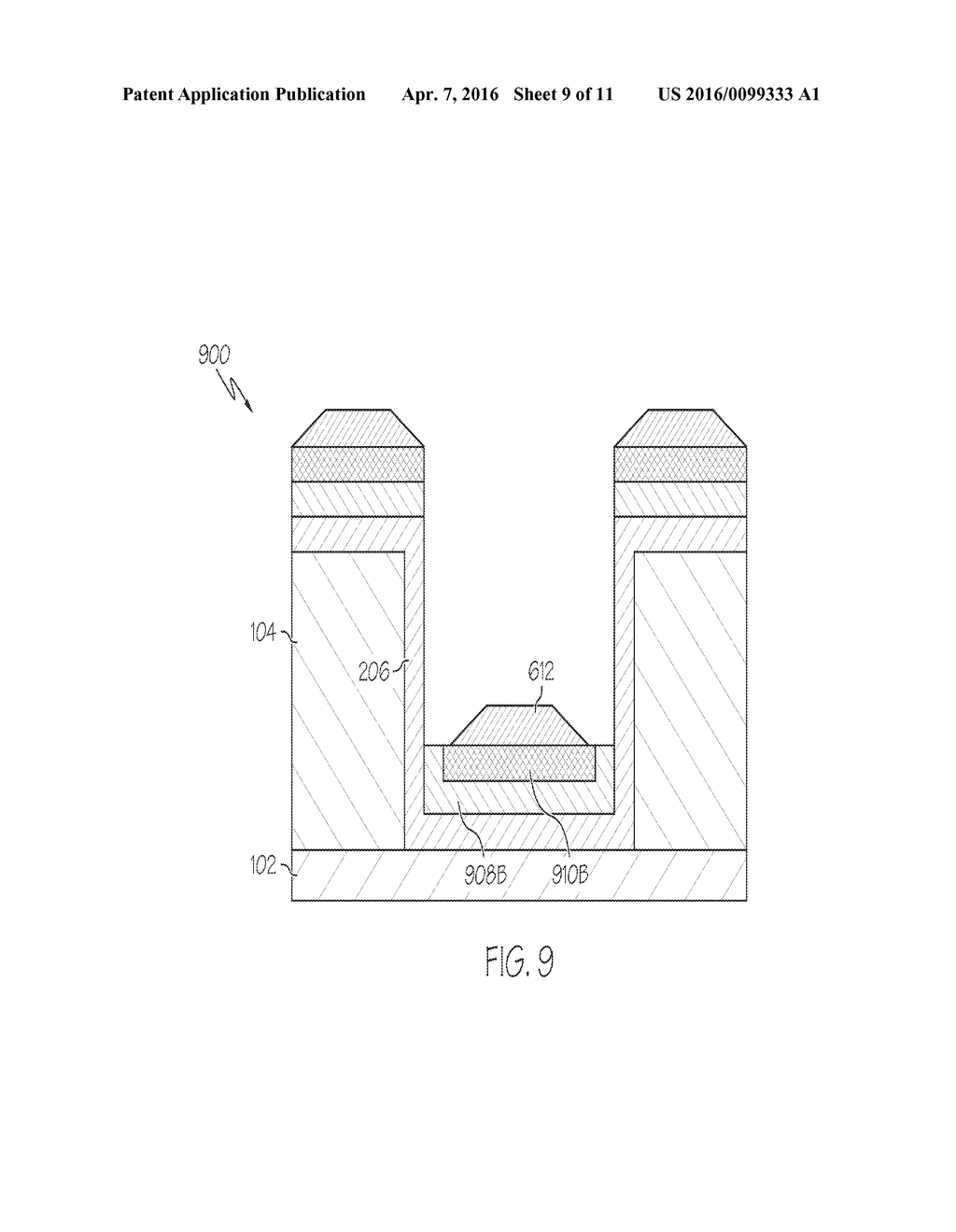 FIELD EFFECT TRANSISTOR AND METHOD OF FABRICATION - diagram, schematic, and image 10