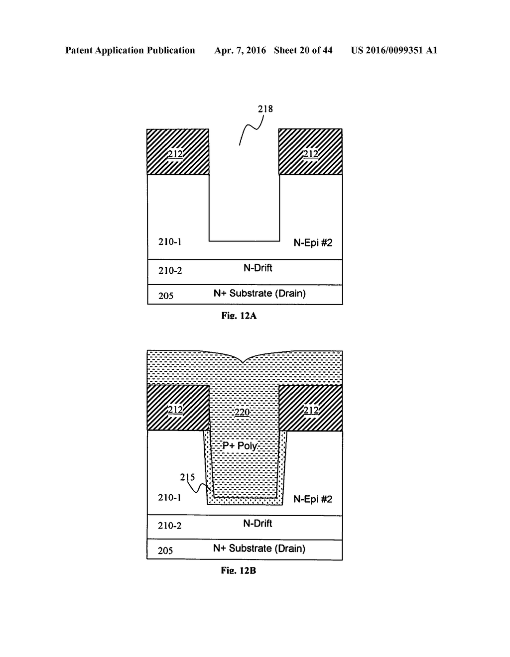 SELF-ALIGNED SLOTTED ACCUMULATION-MODE FIELD EFFECT TRANSISTOR (ACCUFET)     STRUCTURE AND METHOD - diagram, schematic, and image 21