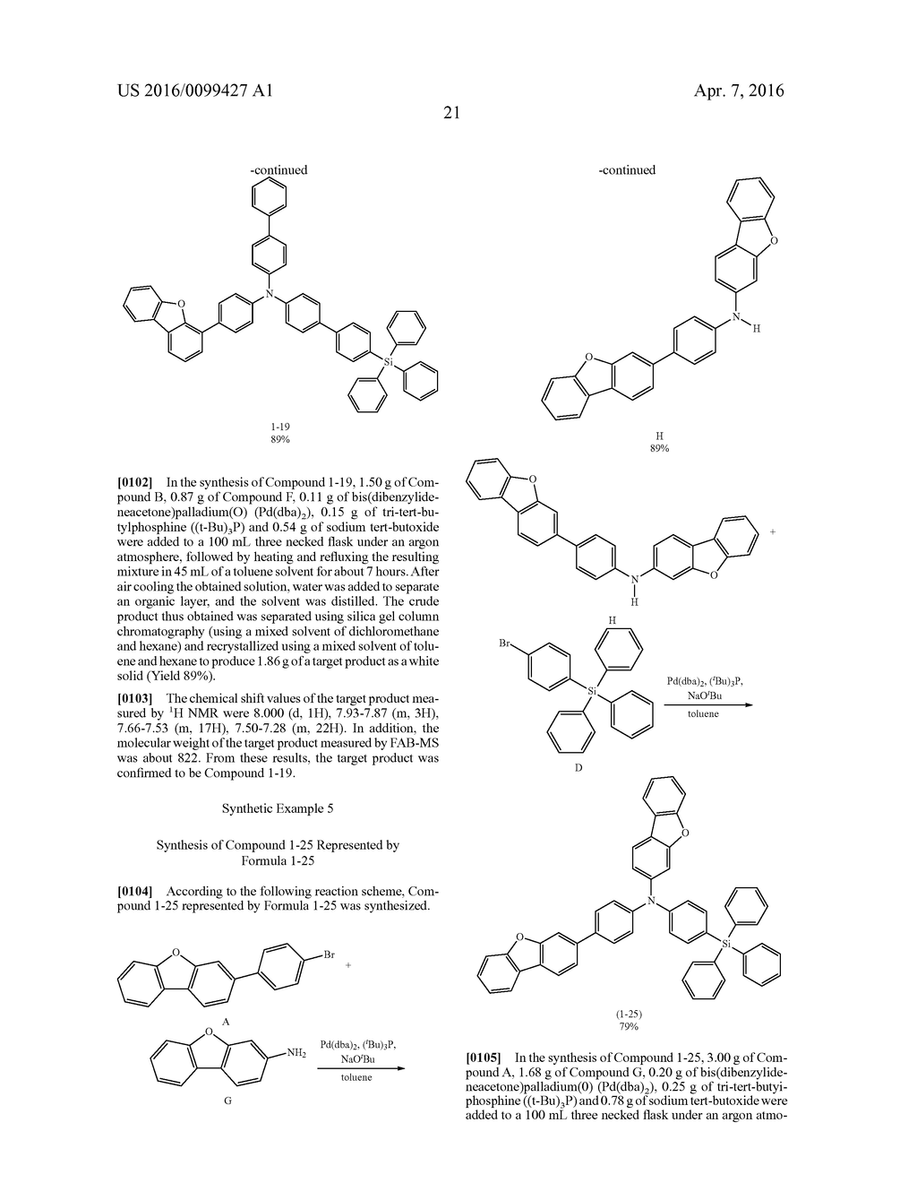 ORGANIC ELECTROLUMINESCENT DEVICE - diagram, schematic, and image 23