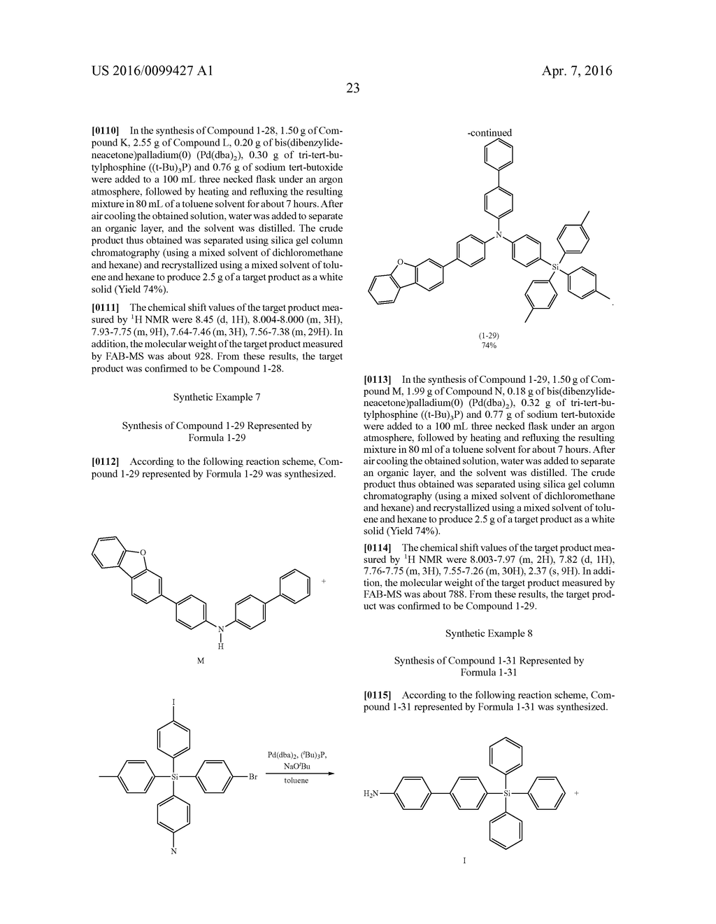 ORGANIC ELECTROLUMINESCENT DEVICE - diagram, schematic, and image 25